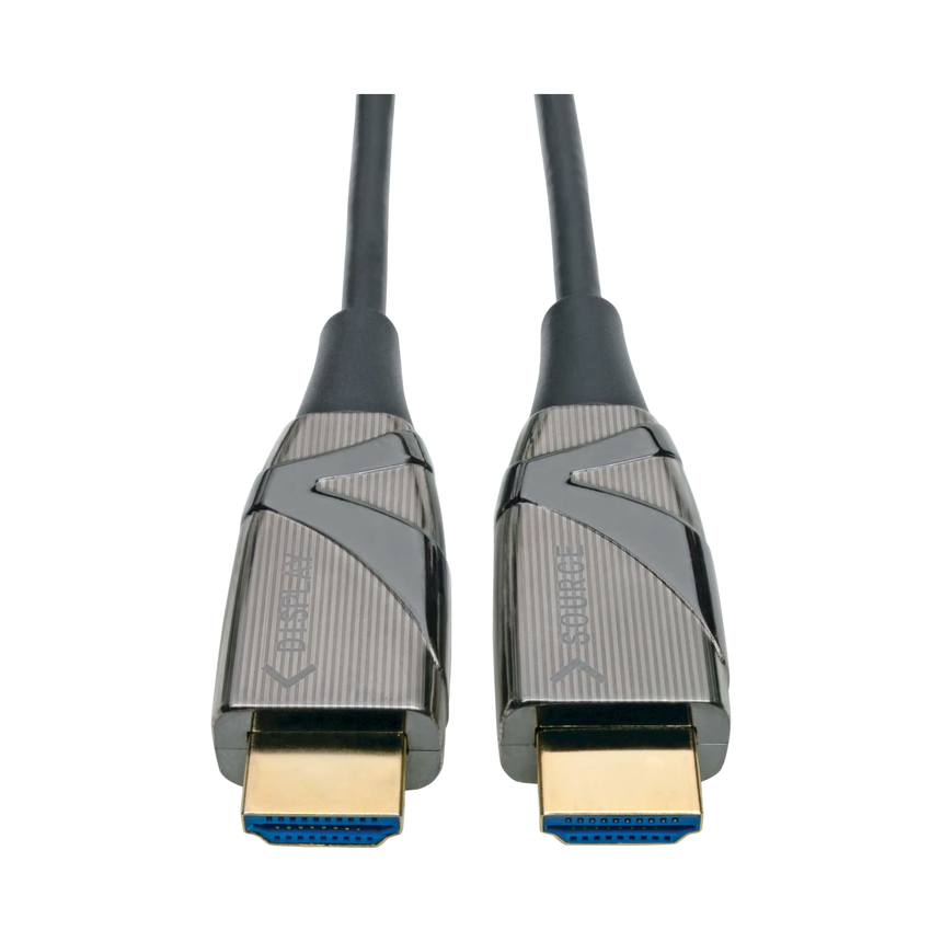 Tripp Lite 4K HDMI Fiber Active Optical Cable (AOC), 4K 60 Hz, HDR, 4:4:4 (M/M), 20 m (65 ft.) — Being Shipped