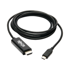 Tripp Lite USB-C to HDMI Adapter Cable (M/M), 4K 60 Hz, 4:4:4, Thunderbolt 3 Compatible, Black, 6 ft. (1.8 m) — Being Shipped