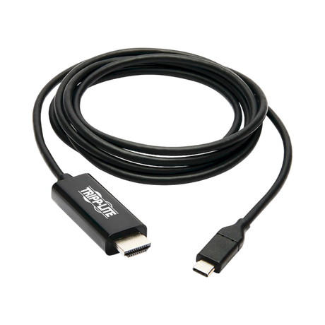 Tripp Lite USB-C to HDMI Adapter Cable (M/M), 4K 60 Hz, 4:4:4, Thunderbolt 3 Compatible, Black, 6 ft. (1.8 m) — Being Shipped