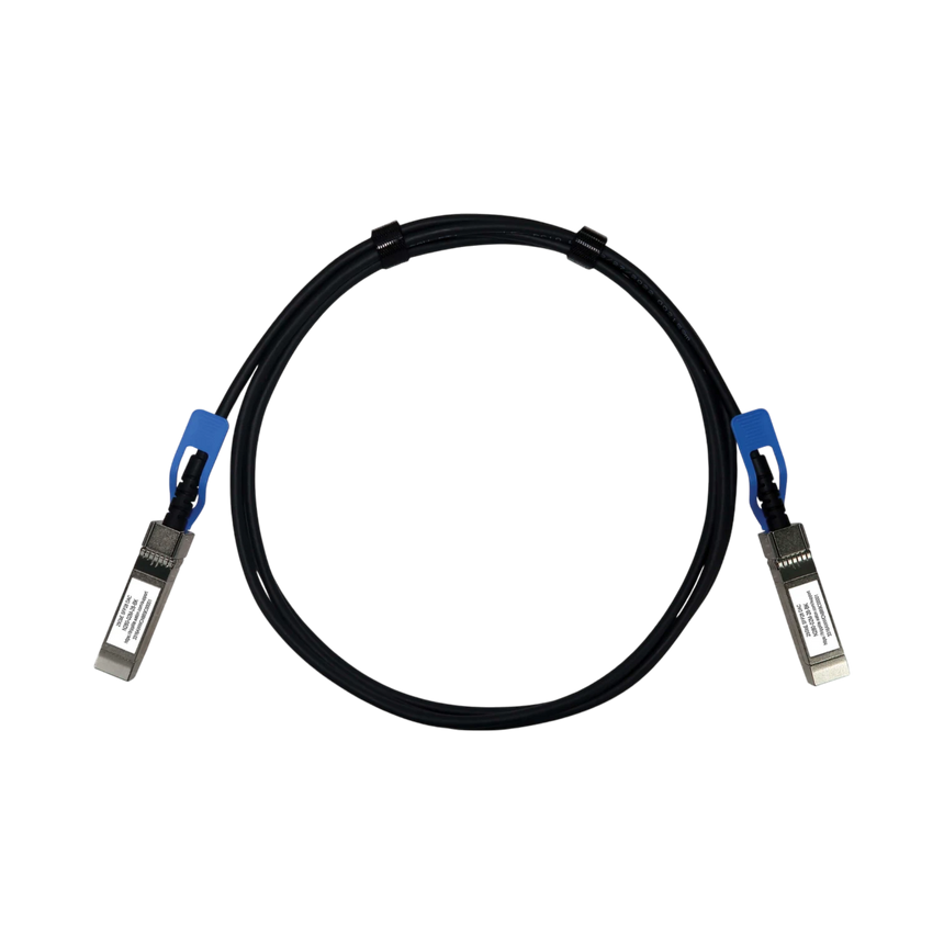 Tripp Lite SFP28 to SFP28 25GbE Passive Twinax Copper Cable (M/M), SFP-H25G-CU2M Compatible, Black, 2 m (6.6 ft.) — Being Shipped