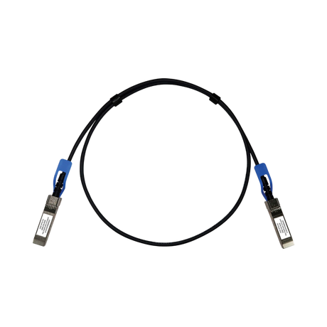 Tripp Lite SFP28 to SFP28 25GbE Passive Twinax Copper Cable (M/M), SFP-H25G-CU1M Compatible, Black, 1 m (3.3 ft.) — Being Shipped