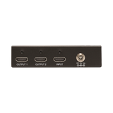 Tripp Lite 2-Port HDMI Splitter, 4K @ 60 Hz, 4:4:4, Multi-Resolution Support, HDR, HDCP 2.2, TAA — Being Shipped