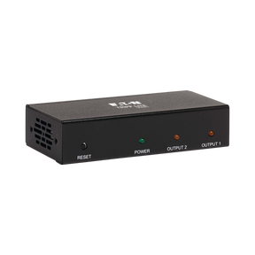 Tripp Lite 2-Port HDMI Splitter, 4K @ 60 Hz, 4:4:4, Multi-Resolution Support, HDR, HDCP 2.2, TAA — Being Shipped