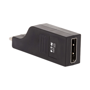 Tripp Lite USB-C to DisplayPort Vertical Adapter (M/F), USB 3.1, Gen 1, Thunderbolt 3, 4K @ 60 Hz, Black — Being Shipped