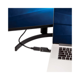 Tripp Lite USB-C to DisplayPort Vertical Adapter (M/F), USB 3.1, Gen 1, Thunderbolt 3, 4K @ 60 Hz, Black — Being Shipped