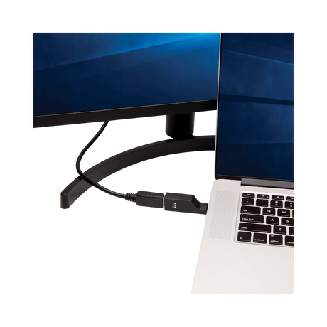 Tripp Lite USB-C to DisplayPort Vertical Adapter (M/F), USB 3.1, Gen 1, Thunderbolt 3, 4K @ 60 Hz, Black — Being Shipped