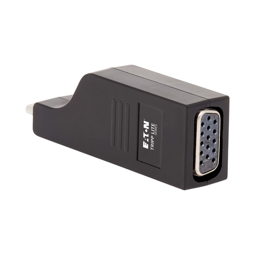 Tripp Lite USB-C to VGA Vertical Adapter (M/F), USB 3.1, Gen 1, Thunderbolt 3, 1920 x 1200 (1080p), 5Gbps, Black — Being Shipped