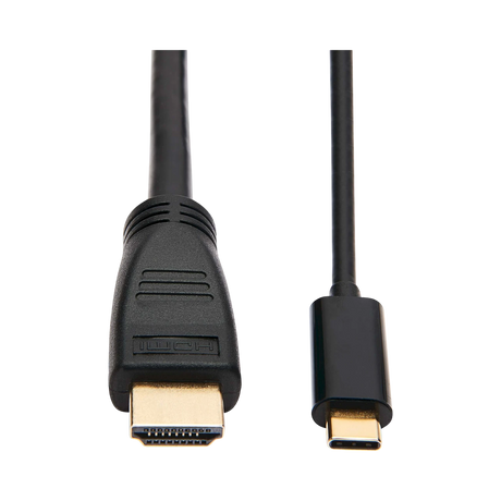 Tripp Lite USB-C to HDMI Active Adapter Cable (M/M), 4K 60 Hz, 4:4:4, HDCP 2.2, Mid-Cable Adapter, Black, 10 ft. (3.1 m) — Being Shipped