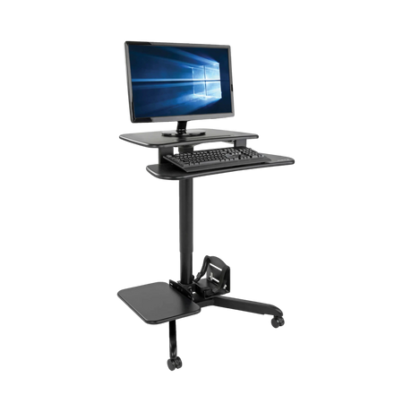 Tripp Lite Rolling Desk TV / Monitor Cart, Height Adjustable — Being Shipped