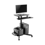 Tripp Lite Rolling Desk TV / Monitor Cart, Height Adjustable — Being Shipped