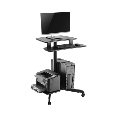 Tripp Lite Rolling Desk TV / Monitor Cart, Height Adjustable — Being Shipped