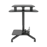 Tripp Lite Rolling Desk TV / Monitor Cart, Height Adjustable — Being Shipped