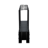 Tripp Lite Horizontal Cable Manager, Metal Rings, Black, 1U — Being Shipped