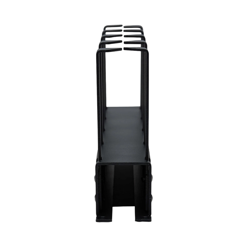 Tripp Lite Horizontal Cable Manager, Metal Rings, Black, 1U — Being Shipped