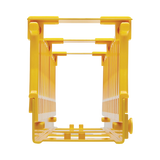 Tripp Lite High-Capacity Vertical Cable Manager, Double Finger Duct, Yellow, 6 ft. (1.8 m) — Being Shipped