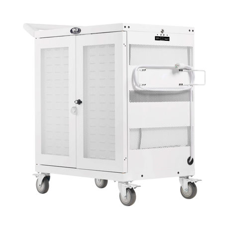Tripp Lite Safe-IT Multi-Device UV Charging Cart, Hospital-Grade, 32 USB Ports, White — Being Shipped