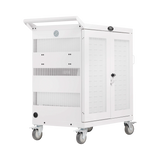 Tripp Lite Safe-IT Multi-Device UV Charging Cart, Hospital-Grade, 32 USB Ports, White — Being Shipped