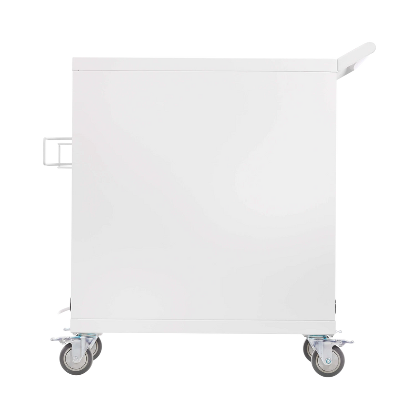 Tripp Lite Safe-IT Multi-Device UV Charging Cart, Hospital-Grade, 32 USB Ports, White — Being Shipped