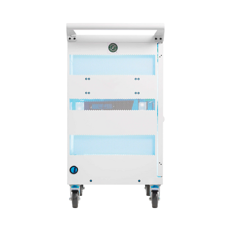 Tripp Lite Safe-IT Multi-Device UV Charging Cart, Hospital-Grade, 32 USB Ports, White — Being Shipped