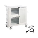 Tripp Lite Safe-IT Multi-Device UV Charging Cart, Hospital-Grade, 32 USB Ports, White — Being Shipped