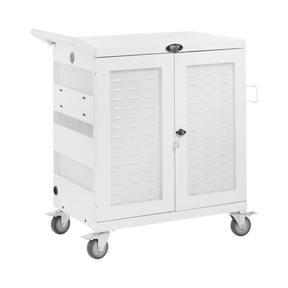 Tripp Lite Safe-IT Multi-Device UV Charging Cart, Hospital-Grade, 32 USB Ports, White — Being Shipped