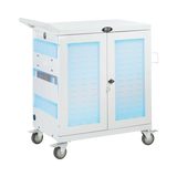 Tripp Lite Safe-IT Multi-Device UV Charging Cart, Hospital-Grade, 32 USB Ports, White — Being Shipped