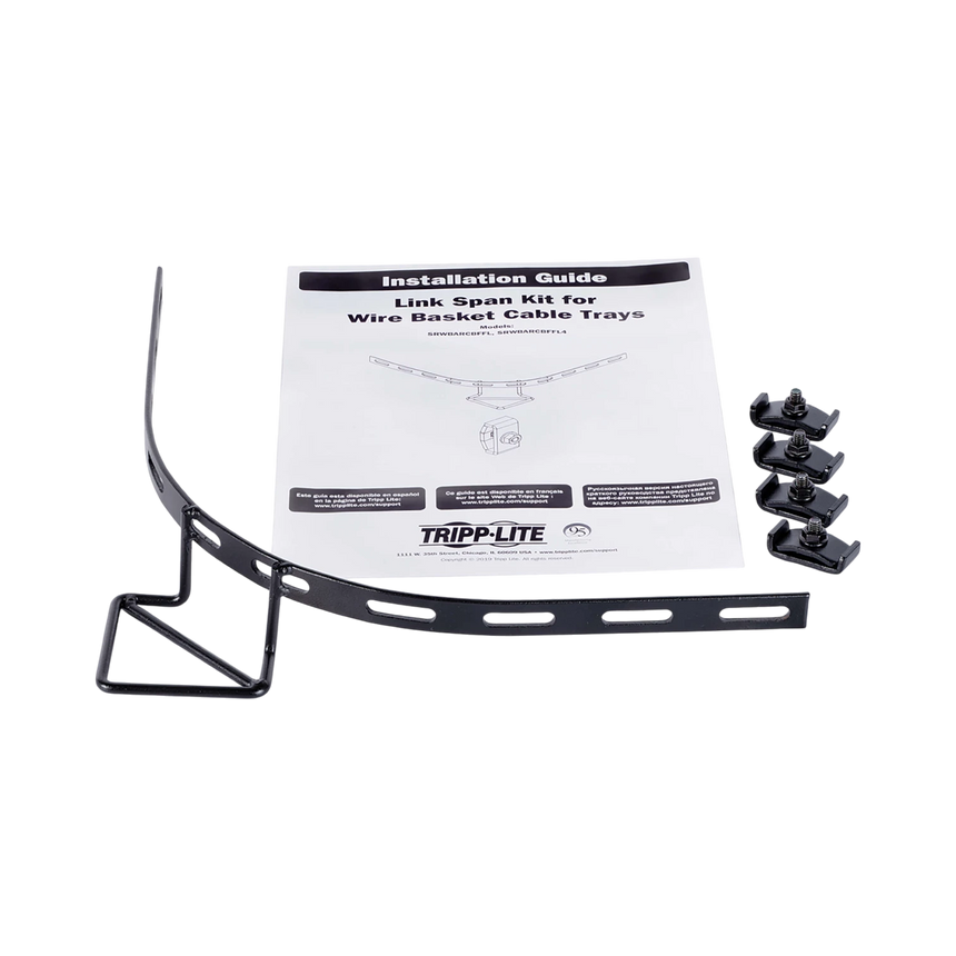 Tripp Lite Arc Buffer Link Span Kit for Wire Mesh Cable Trays (2 in. tall) — Being Shipped