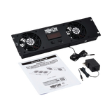 Tripp Lite 3U Temperature Sensor with Dual 12V Fans & LCD Display — Being Shipped