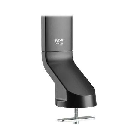 Tripp Lite Dual-Display Monitor Arm with Desk Clamp and Grommet, Height Adjustable, 17" to 27" Monitors — Being Shipped
