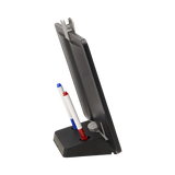 Tripp Lite Magnetic Dry-Erase Whiteboard with Stand, VESA Mount, 3 Markers (Red/Blue/Black), Black Frame — Being Shipped