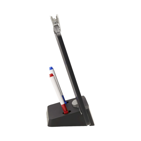 Tripp Lite Magnetic Dry-Erase Whiteboard with Stand, VESA Mount, 3 Markers (Red/Blue/Black), Black Frame — Being Shipped