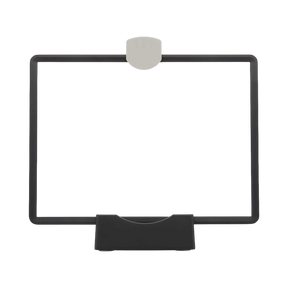 Tripp Lite Magnetic Dry-Erase Whiteboard with Stand, VESA Mount, 3 Markers (Red/Blue/Black), Black Frame — Being Shipped