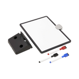 Tripp Lite Magnetic Dry-Erase Whiteboard with Stand, VESA Mount, 3 Markers (Red/Blue/Black), Black Frame — Being Shipped