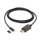 Tripp Lite USB-C to DisplayPort Bi-Directional Active Adapter Cable (M/M), 4K 60 Hz, HDR, Locking DP Connector, 6 ft. (1.8 m) — Being Shipped