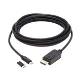 Tripp Lite USB-C to DisplayPort Bi-Directional Active Adapter Cable (M/M), 4K 60 Hz, HDR, Locking DP Connector, 10 ft. (3.1 m) — Being Shipped