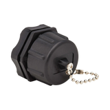 Tripp Lite Rigid Industrial IP68 Duplex Multimode Fiber Coupler (LC/LC) with Dust Cap, 10G Ethernet, TAA — Being Shipped