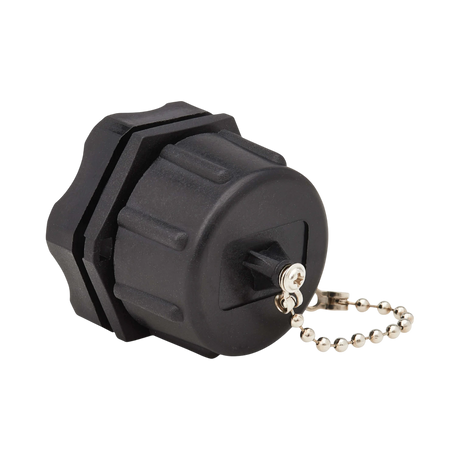 Tripp Lite Rigid Industrial IP68 Duplex Multimode Fiber Coupler (LC/LC) with Dust Cap, 10G Ethernet, TAA — Being Shipped