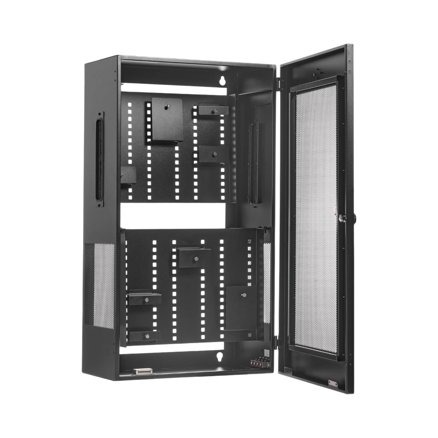 Tripp Lite SmartRack 5U Low-Profile Vertical-Mount Switch-Depth Wall-Mount Structured Wiring Enclosure, Adjustable Equipment Brackets — Being Shipped