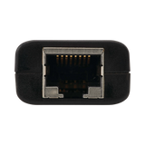 Tripp Lite 1-Port USB over Cat5/Cat6 Extender Kit with Power over Cable, USB 2.0, Up to 164.04 ft. (50M), Black, TAA — Being Shipped