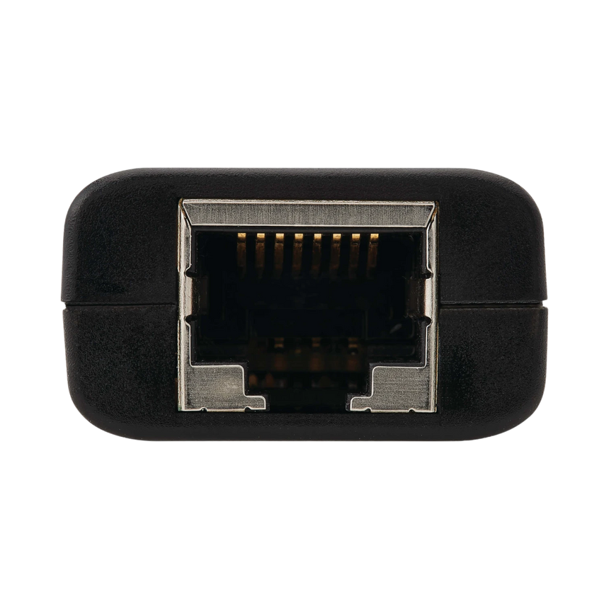 Tripp Lite 1-Port USB over Cat5/Cat6 Extender Kit with Power over Cable, USB 2.0, Up to 164.04 ft. (50M), Black, TAA — Being Shipped