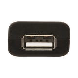 Tripp Lite 1-Port USB over Cat5/Cat6 Extender Kit with Power over Cable, USB 2.0, Up to 164.04 ft. (50M), Black, TAA — Being Shipped