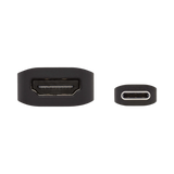 Tripp Lite USB-C to HDMI Active Adapter Cable (M/F), 4K 60 Hz, HDR, Black, 6 in. (15.2 cm) — Being Shipped