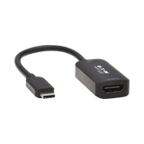 Tripp Lite USB-C to HDMI Active Adapter Cable (M/F), 4K 60 Hz, HDR, Black, 6 in. (15.2 cm) — Being Shipped