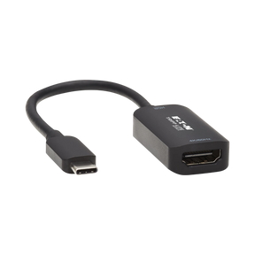 Tripp Lite USB-C to HDMI Active Adapter Cable (M/F), 4K 60 Hz, HDR, Black, 6 in. (15.2 cm) — Being Shipped