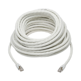 Tripp Lite Cat8 25G/40G-Certified Snagless Shielded S/FTP Ethernet Cable (RJ45 M/M), PoE, White, 50 ft. (15.24 m), TAA — Being Shipped