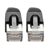 Tripp Lite Cat6a 10G Snagless Shielded STP Ethernet Cable (RJ45 M/M), PoE, Black, 12 ft. (3.66 m) — Being Shipped