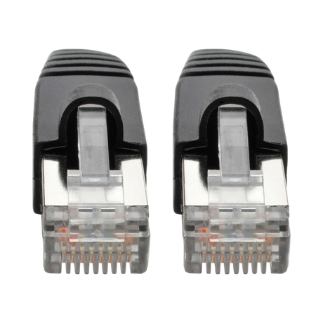 Tripp Lite Cat6a 10G Snagless Shielded STP Ethernet Cable (RJ45 M/M), PoE, Black, 12 ft. (3.66 m) — Being Shipped