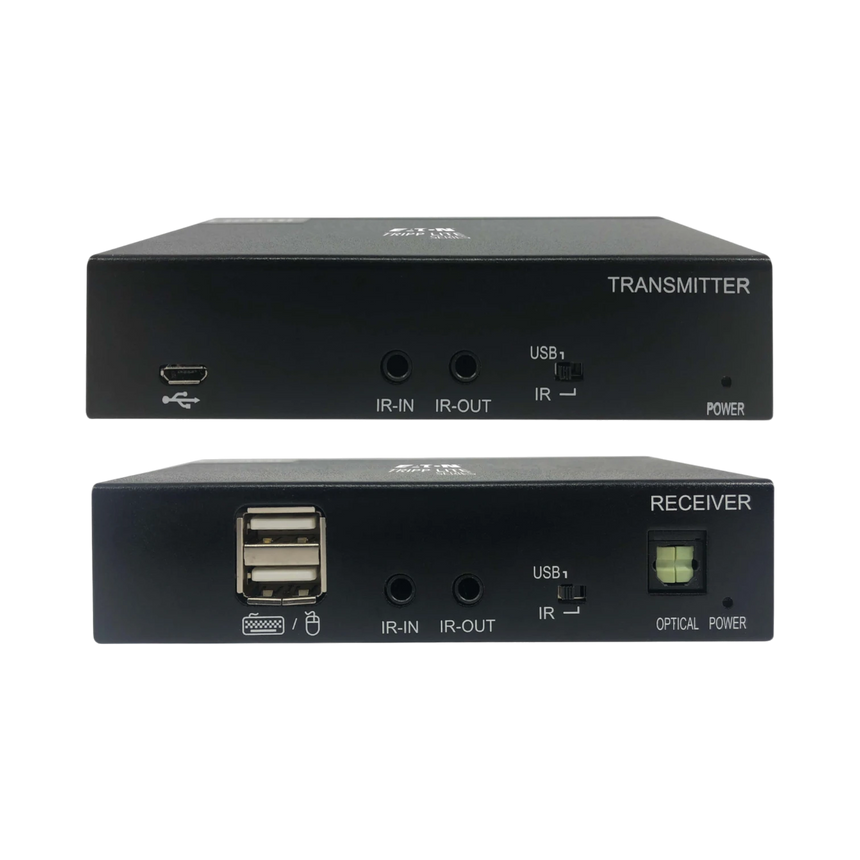 Tripp Lite HDMI over Cat6 Extender Kit, KVM Support, 4K 60Hz, 4:4:4, USB/IR, PoC, HDR, HDCP 2.2, 230 ft., TAA — Being Shipped