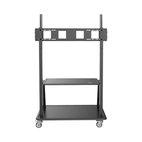 Tripp Lite Heavy-Duty Rolling TV Cart for 60" to 105" Flat-Screen Displays, Locking Casters, Black — Being Shipped