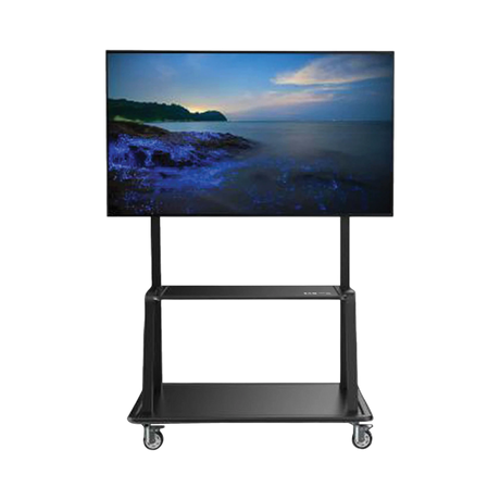 Tripp Lite Heavy-Duty Rolling TV Cart for 60" to 105" Flat-Screen Displays, Locking Casters, Black — Being Shipped